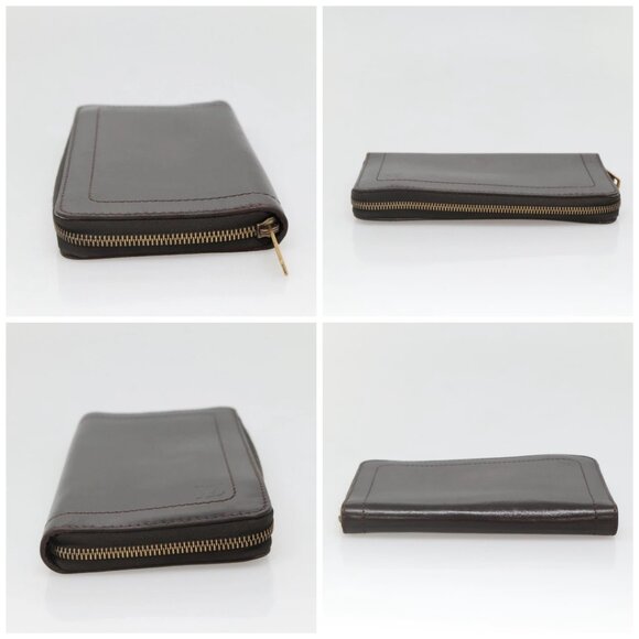 LOUIS VUITTON Utah Zippy Organizer Long Wallet Brown M97025 LV Auth 135015 - Picture 16 of 16